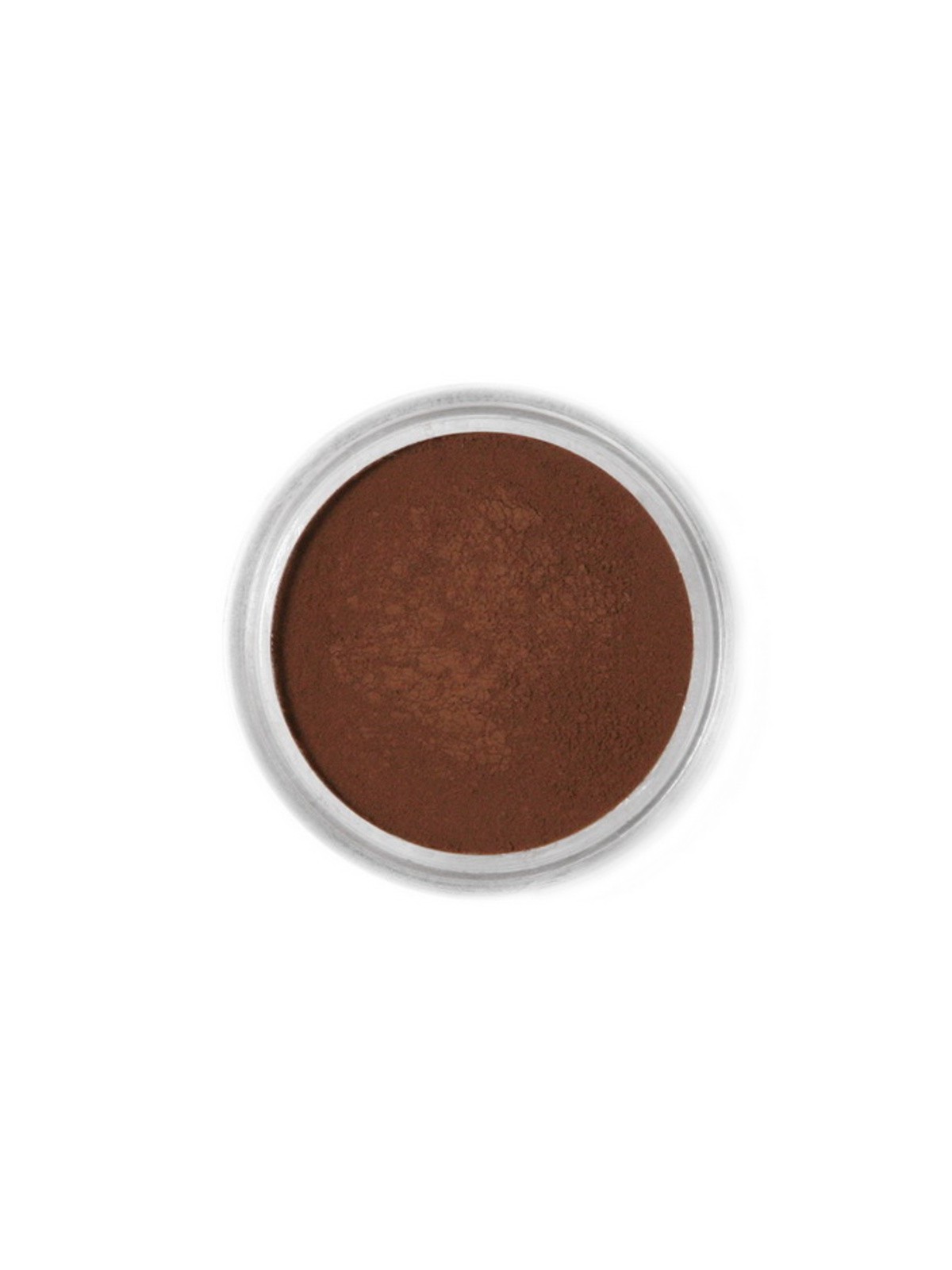 Jedlý práškový pigment Fractal - hnedá - Dark Chocolate, Etková čokoláda (1,5 g)