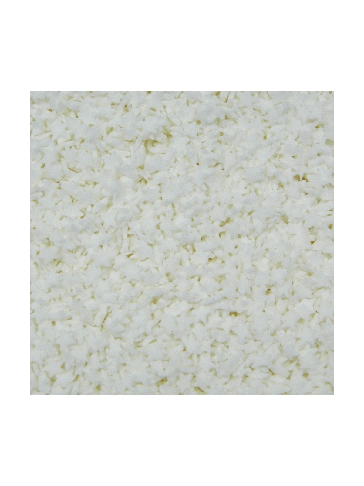 Sugar decoration star - white 100g