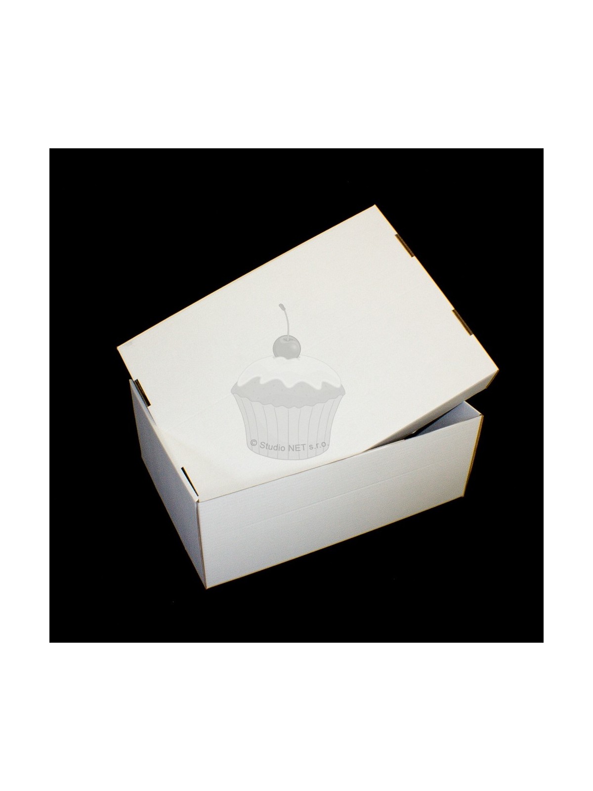 Box for Storeyed cake - extra strong - Book - 59 x 42 x 21 cm