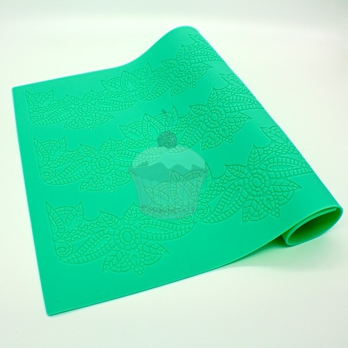 Silicone template for edible lace 06