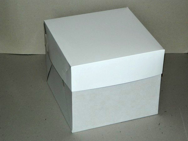 Krabice na dortík 14 x 14 x 9 cm / 10ks
