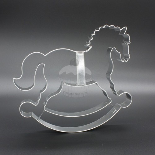 Gingerbread cookie cutters - rocking horse