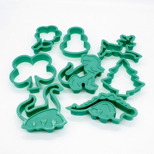 Cookie cutters prehistoric - 8 pieces