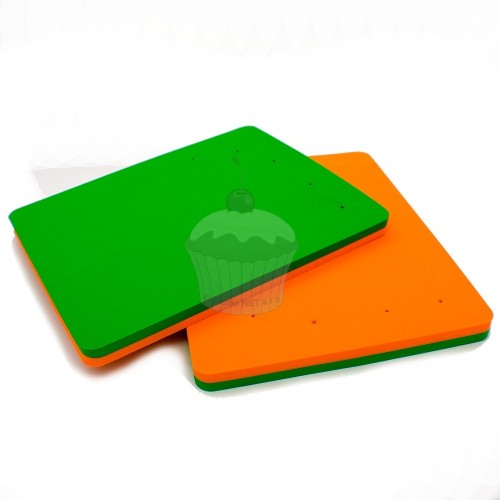 Modeling foam mat - orange - green