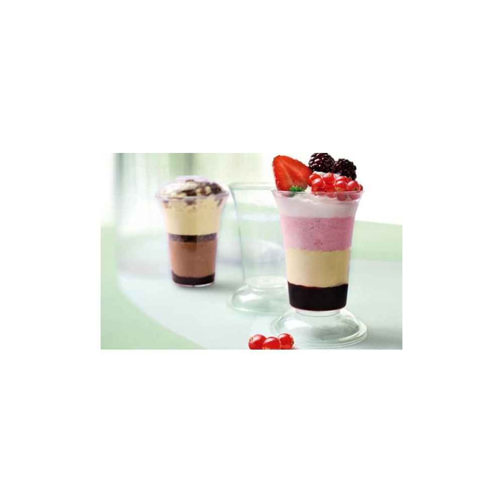 Alcas cup + lid for desserts - Coppa Gemini 5pcs