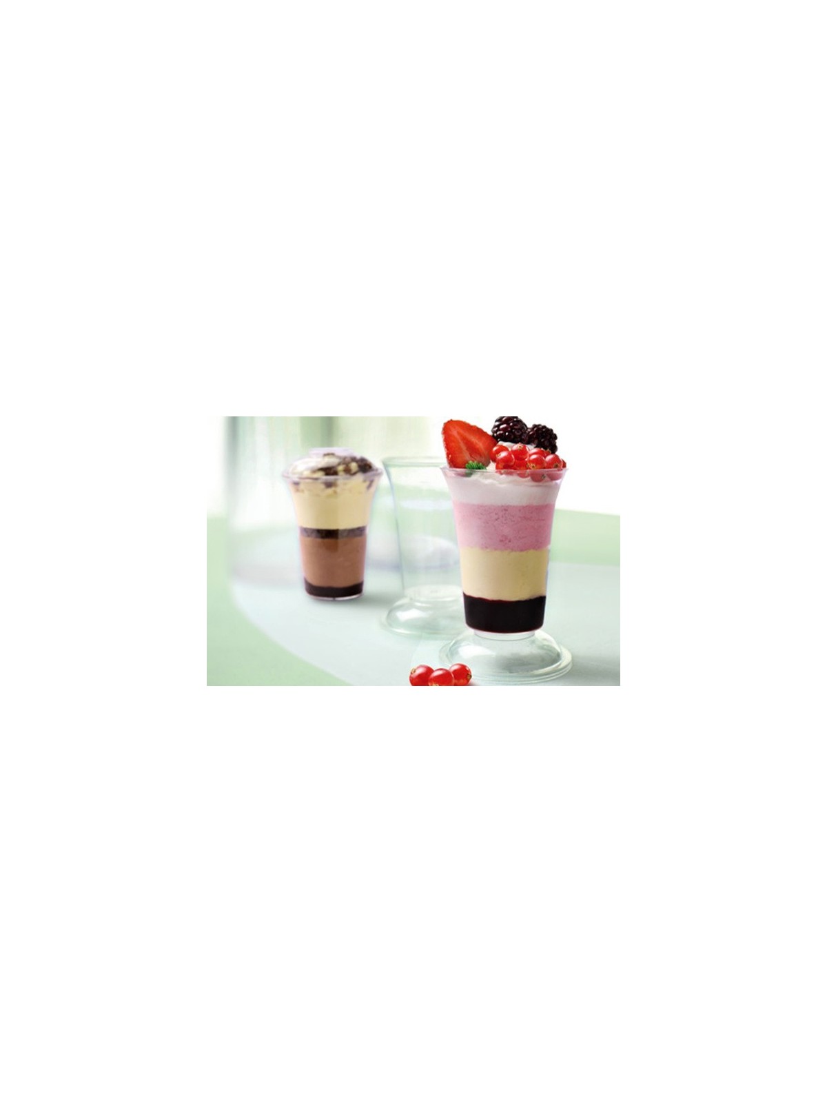 Alcas cup + lid for desserts - Coppa Gemini 5pcs