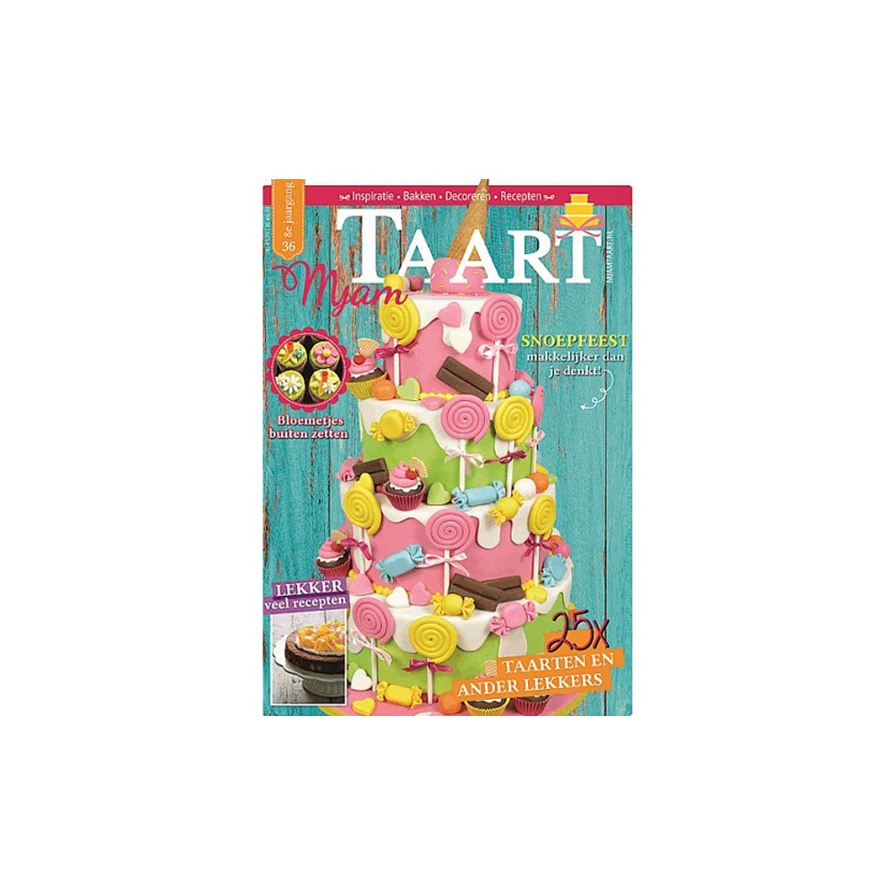 MjamTaart! Taartdecoratie Magazine Frühling 2016