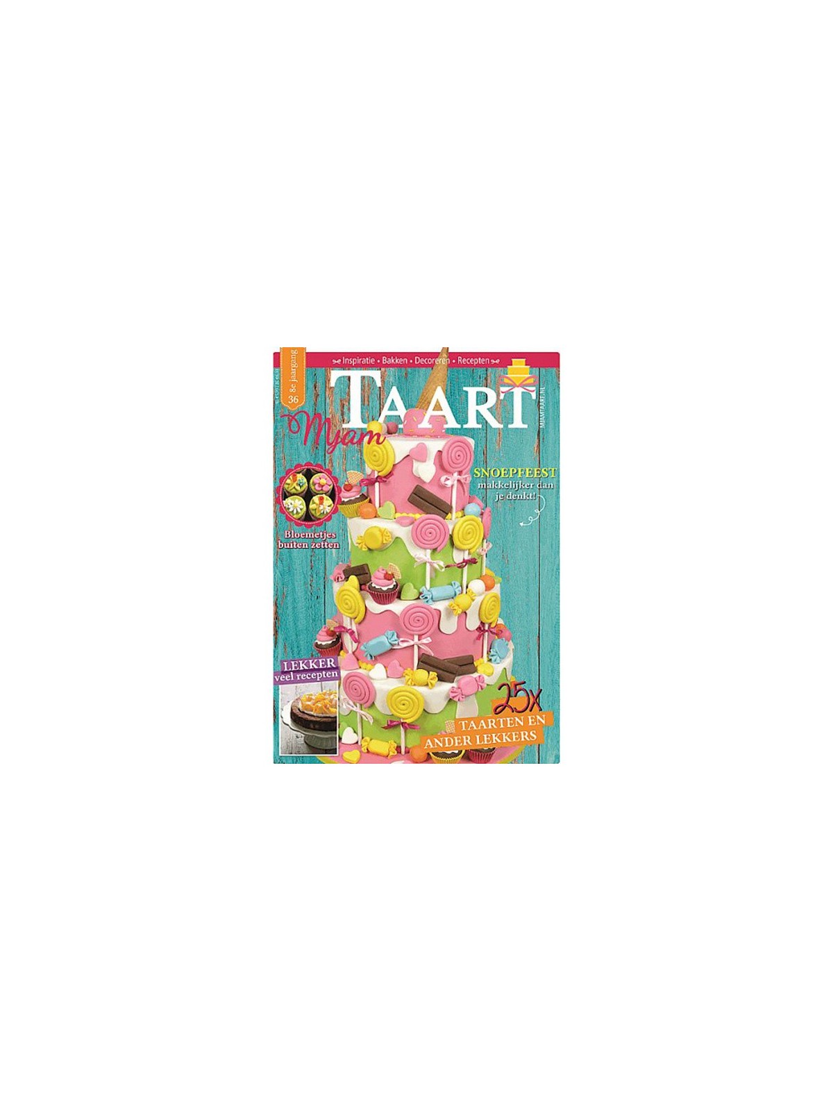 MjamTaart! Cake Decorating Magazine Spring 2016