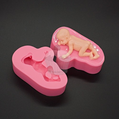 Silicone mold - Sleeping baby