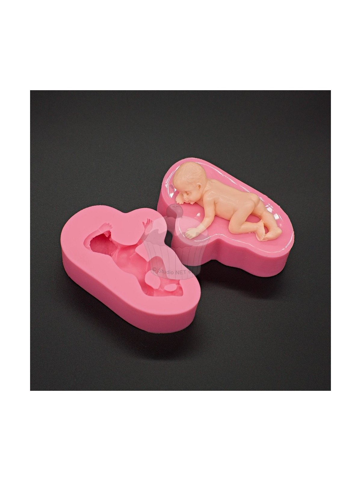 Silicone mold - Sleeping baby