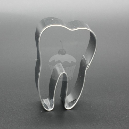 Stainless steel cookie cutter - tooth