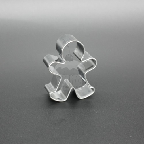 Stainless Steel Cookie Cutter - Gingerbread Man 4cm