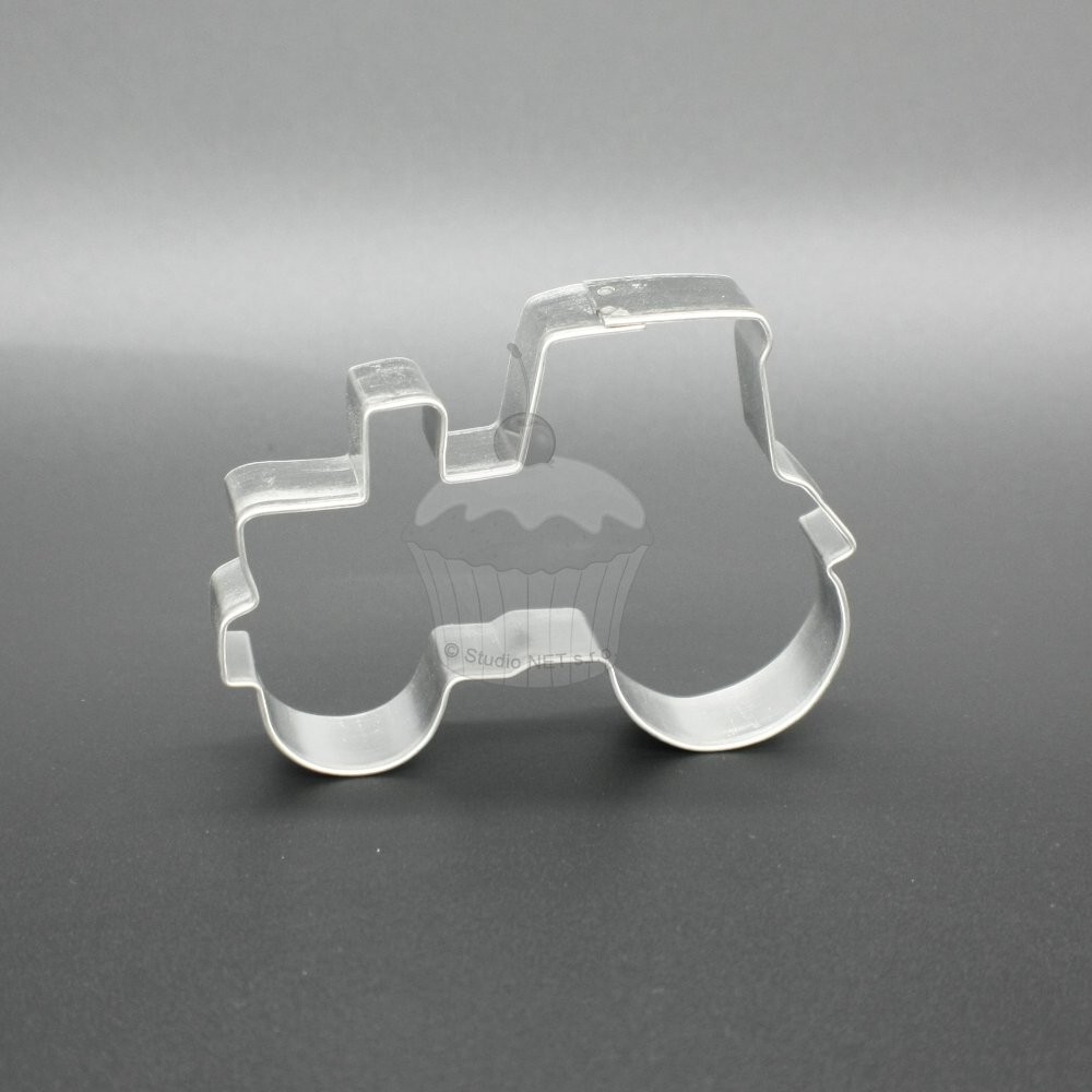 Stainless steel cookie cutter - tractor II