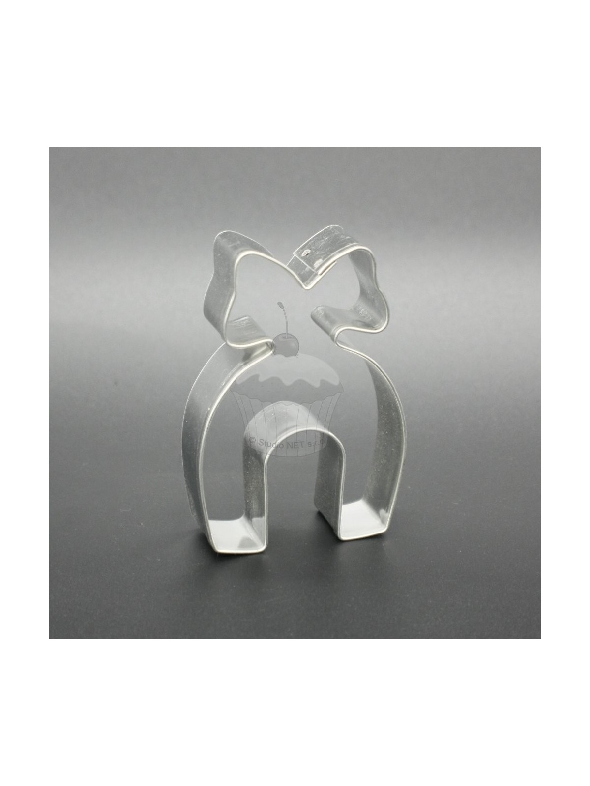 Cookie cutter - horseshoe with a bow