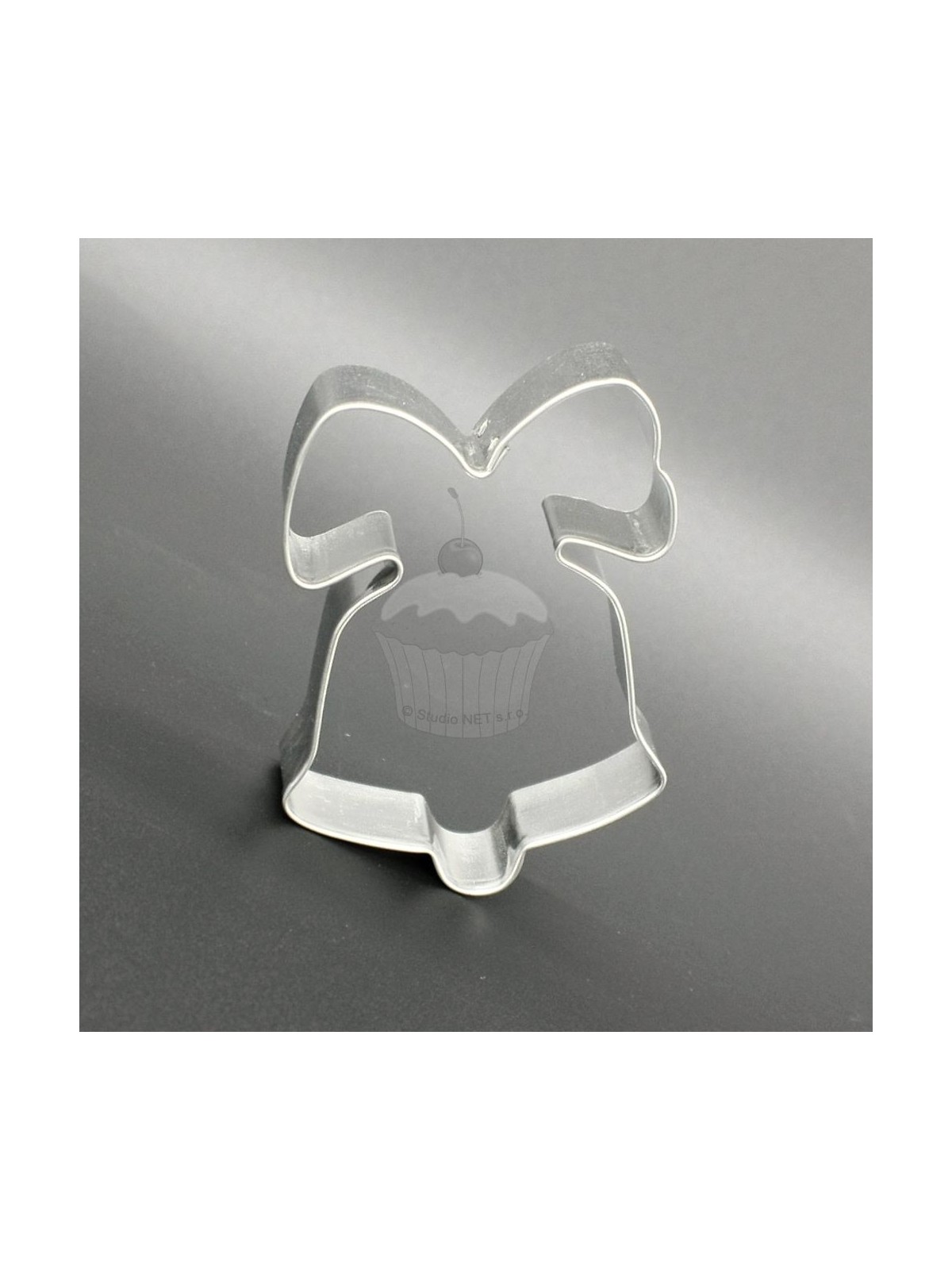 Cookie cutter - bell with a bow