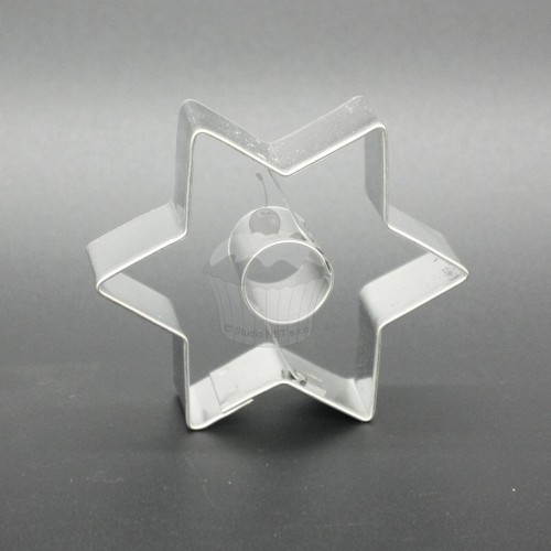 Cookie cutter - large star + wheel