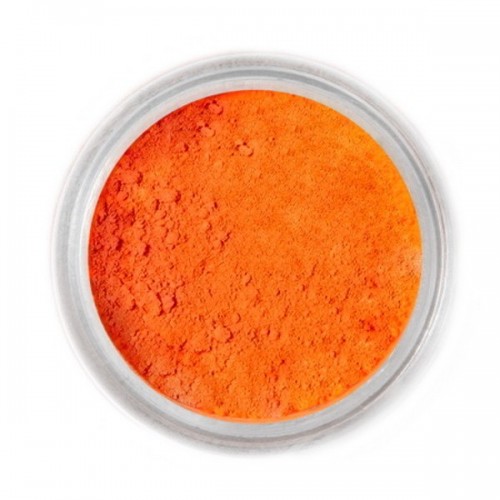 Jadalna farba proszkowa Fractal - Orange, Orange (2,5 g)