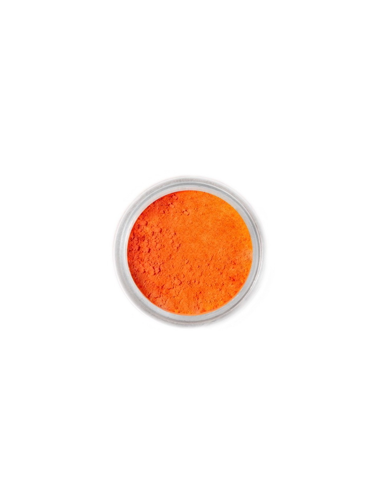 Jadalna farba proszkowa Fractal - Orange, Orange (2,5 g)