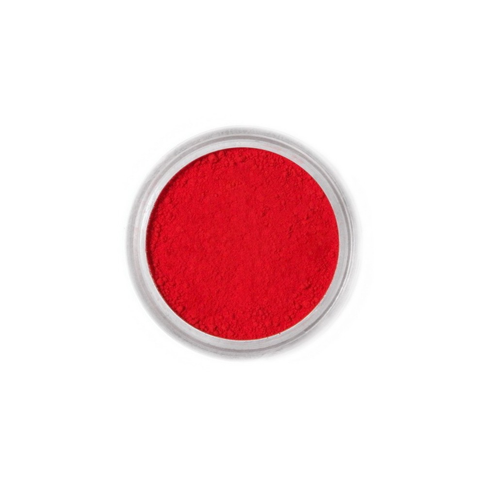 Jedlá prachová barva Fractal - Burning Red, Égö piros (1,5 g)