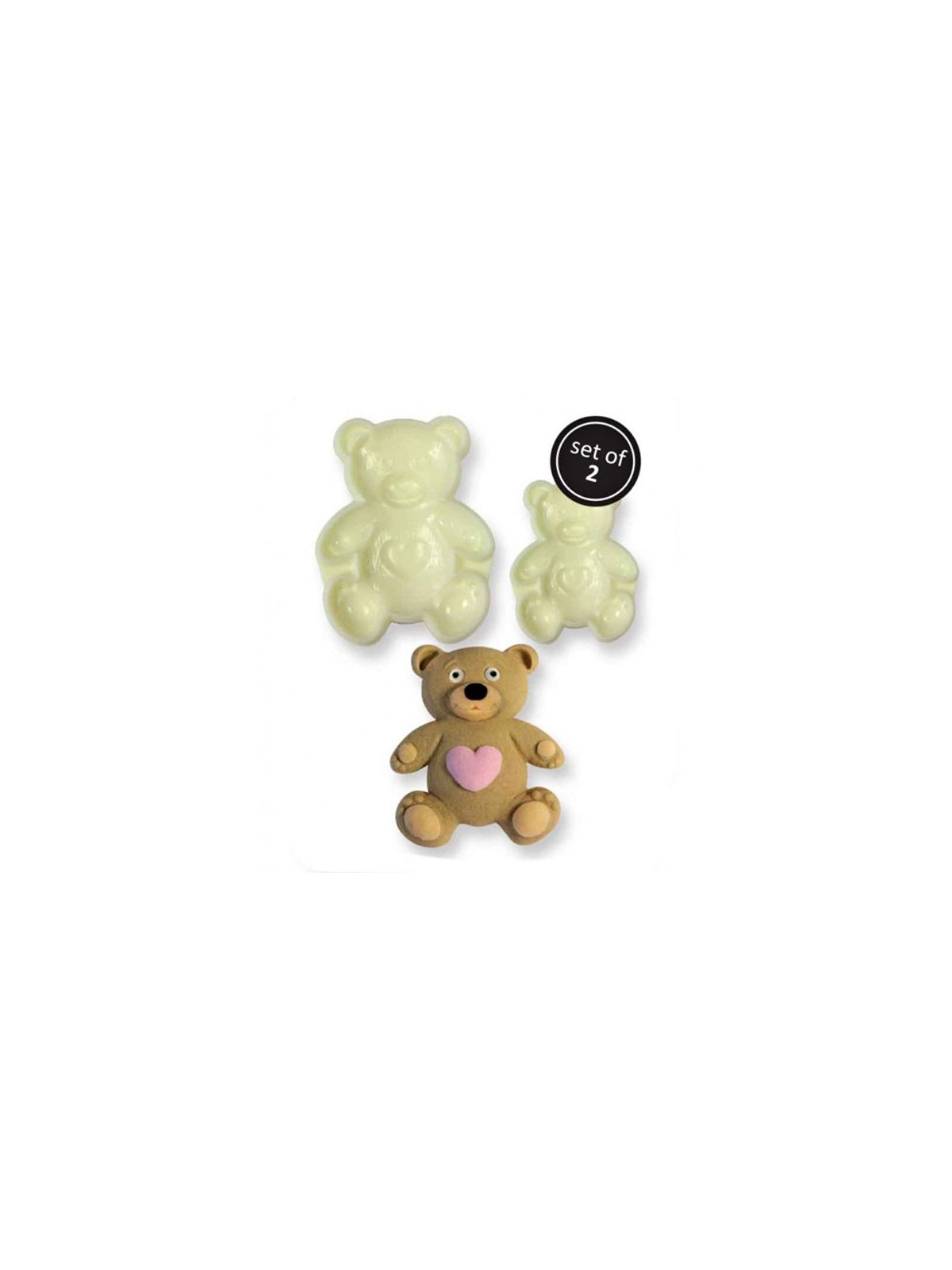 JEM Pop It Teddy Bear - shaper - teddy bear