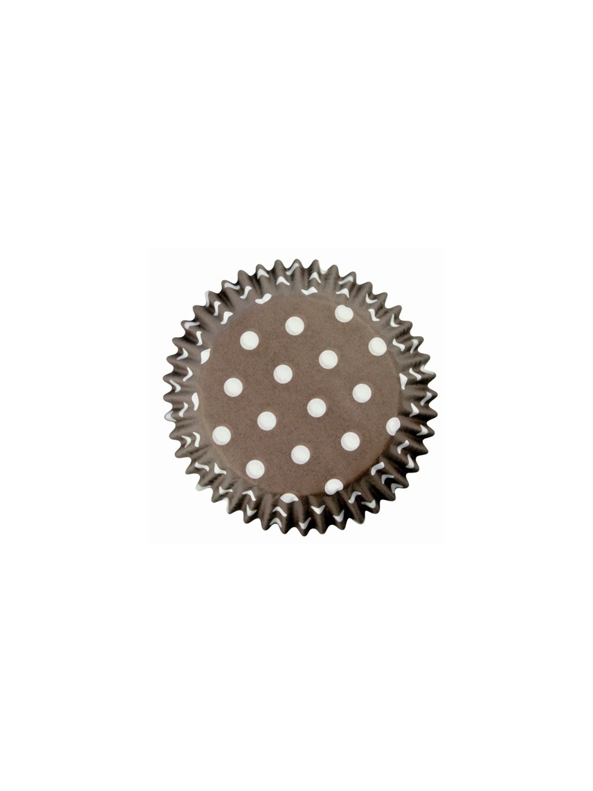 PME Baking Cups Polka Dots Brown pk/60