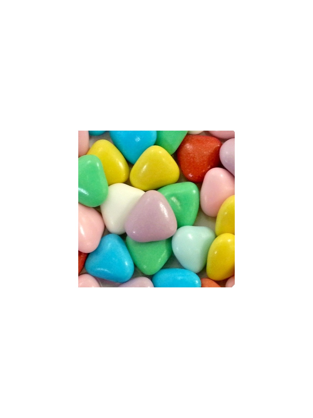 Schokoladen Herzen - Mehrfarben - 100g