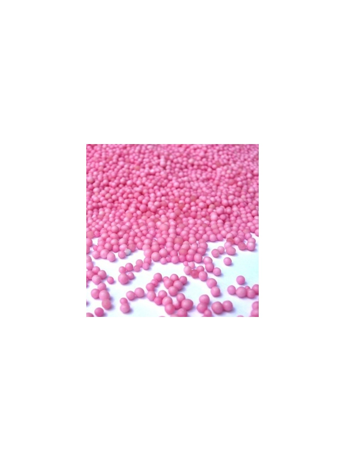 Zuckerperlen winzigen rosa - 100g
