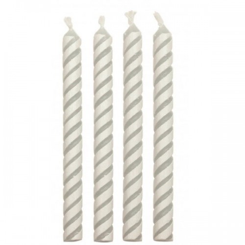 Cake Candle - White larger 8pc