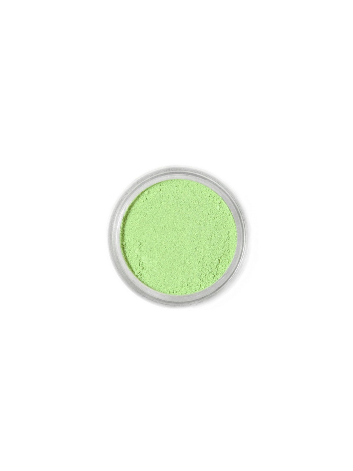 Jedlá prachová farba Fractal - Fresh Green, Zsenge zöld (2,5 g)