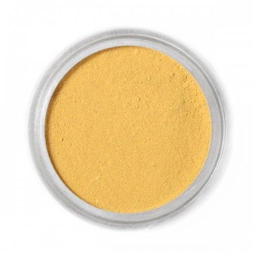 Edible dust color Fractal - Mustard Yellow, Mustarsárga (2 g)