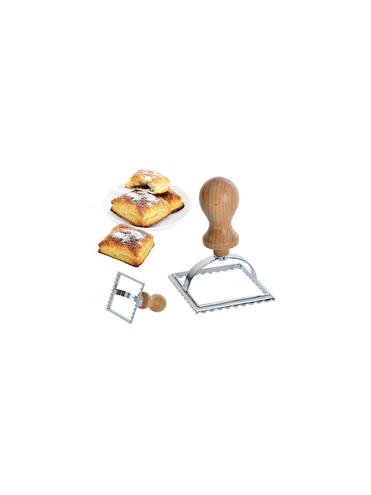 Dough cutter for dumplings / ravioli - 7x7