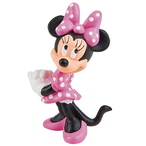 Dekorationsfigur - Minnie Maus - rosa