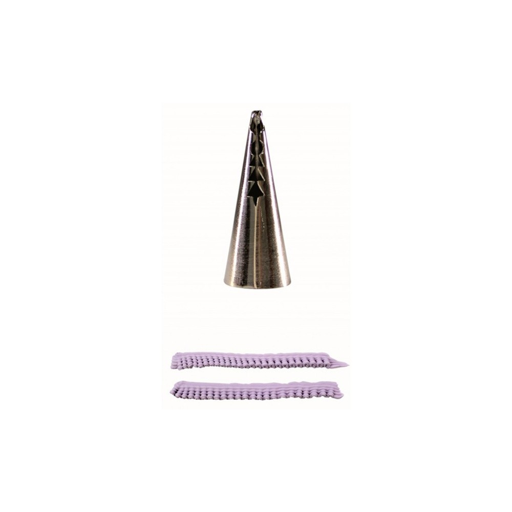 PME Piping Nozzle - Ruffle - No. 80