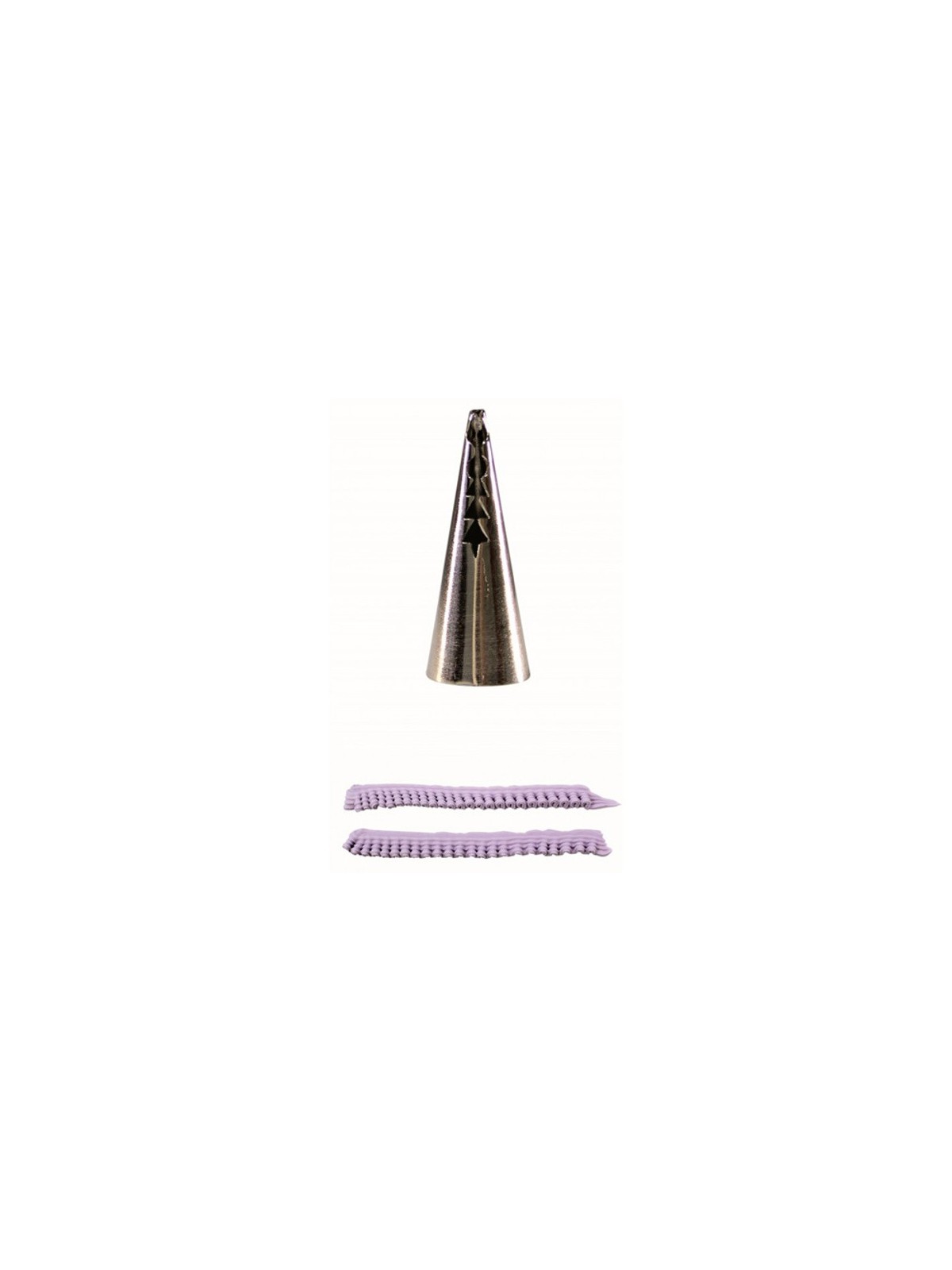 PME Piping Nozzle - Ruffle - No. 80