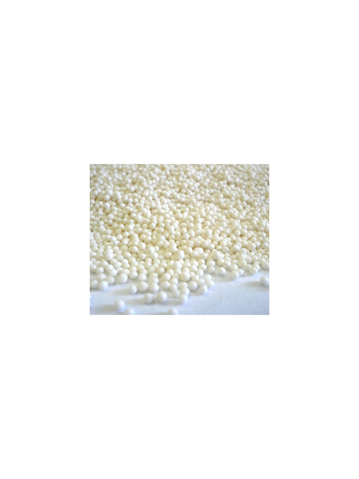 White candy sprinkles - 100g