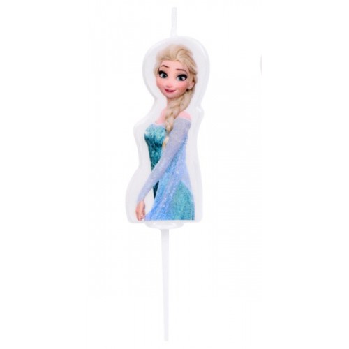 Disney malá tortová sviečka Frozen - ELSA