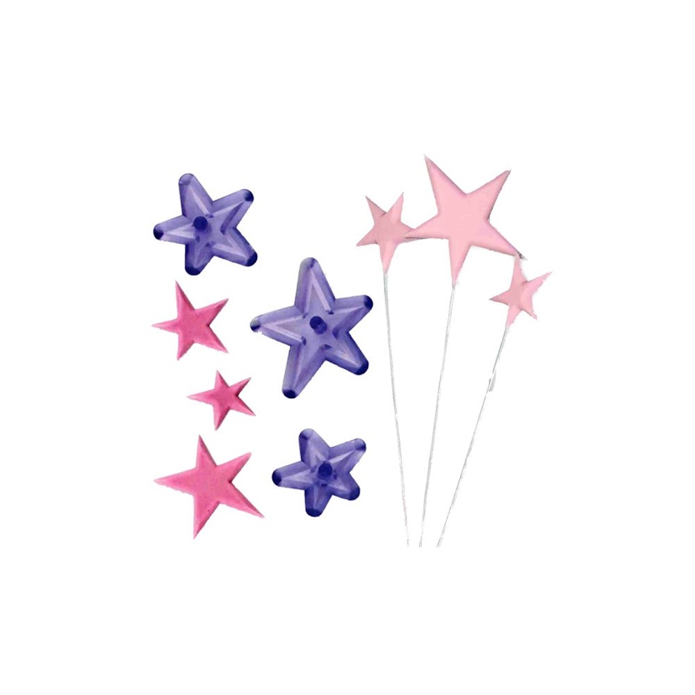  JEM - patchwork hviezdy - 3ks