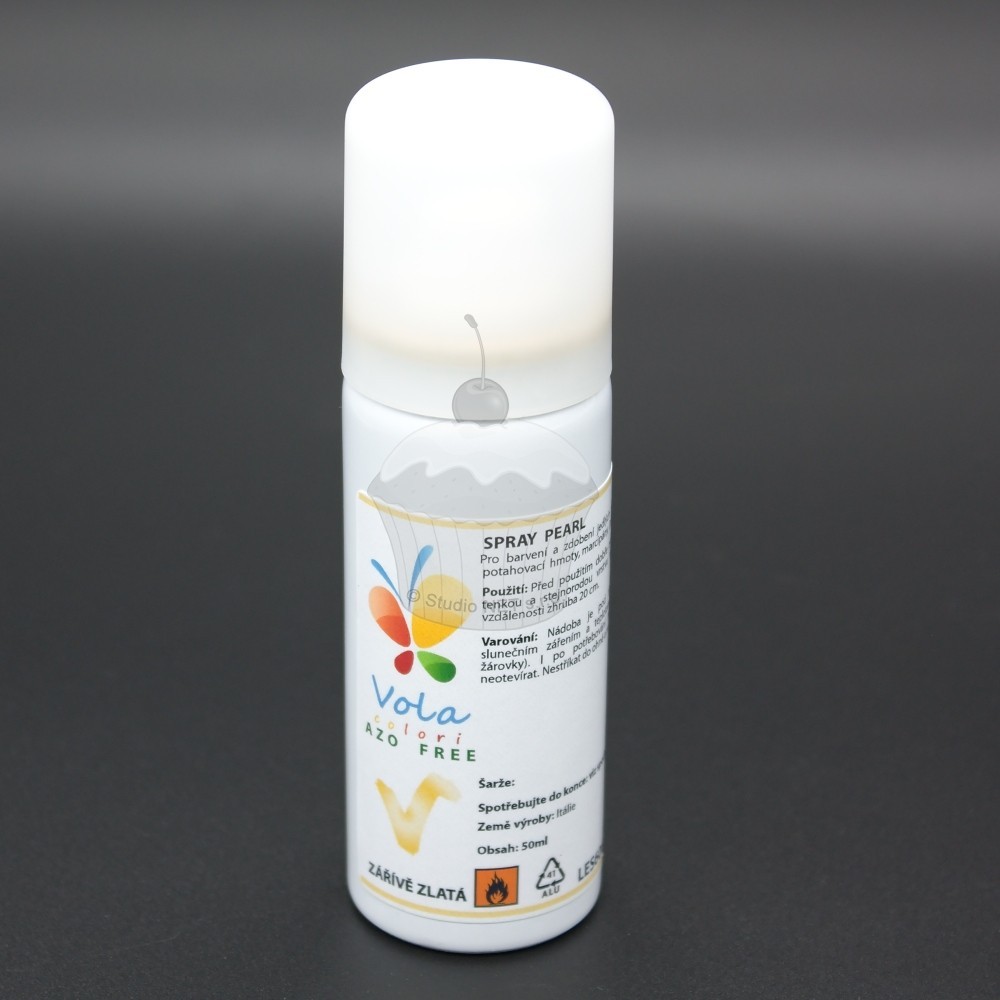 Pearlescent spray paint AF (radiant gold) 50 ml.