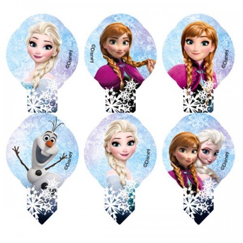 Disney Edible Paper MIX Frozen mini - 12 pcs