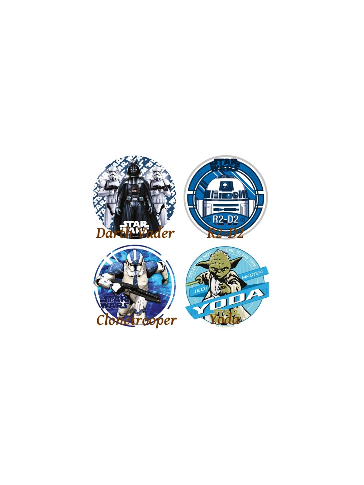 Disney Essbares Papier Star Wars - R2-D2