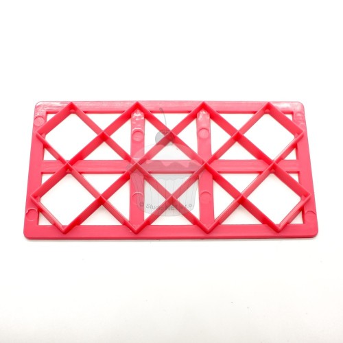 Pink Impression mat - large square