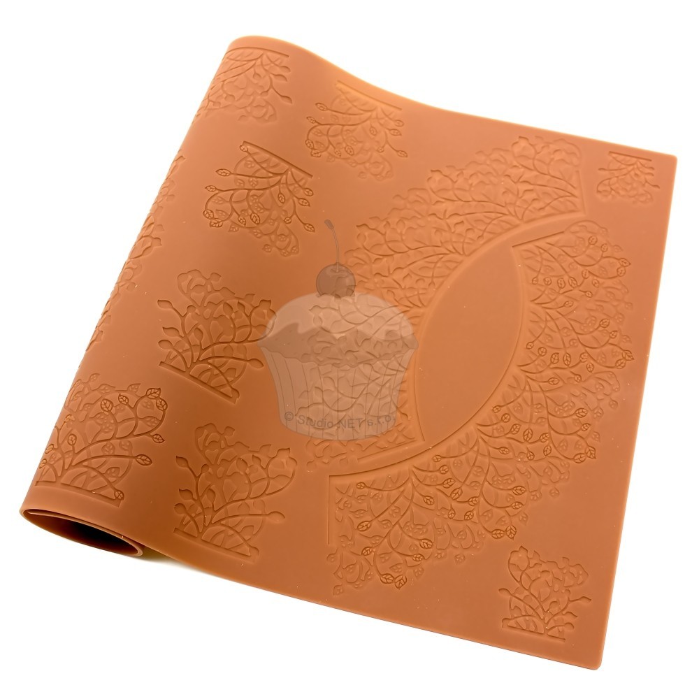 Silicone edible lace mat - Spring Wrappers