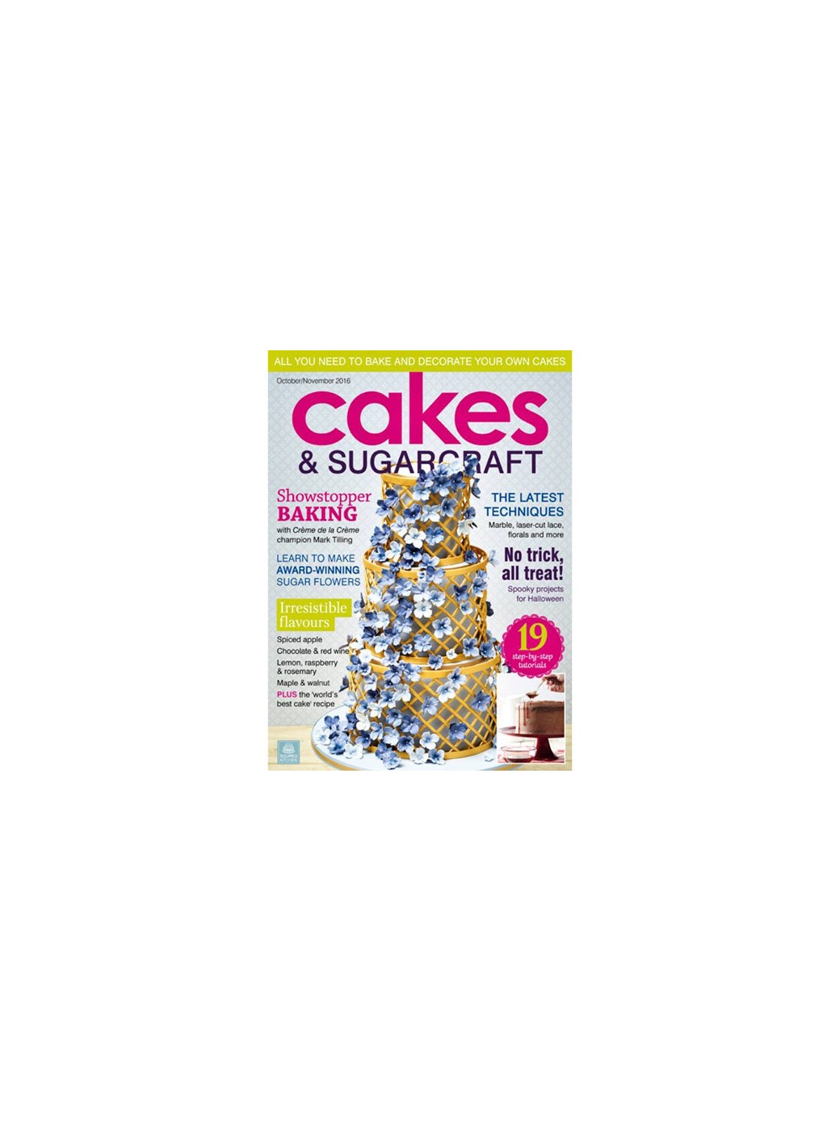 SK Cakes & Sugarcraft Magazine  - October/November 2016