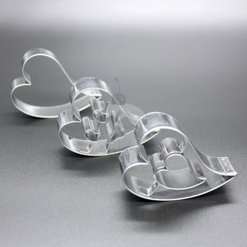 Stainless Steel Cookie Cutter - Valentine's Set I. (3 pcs)