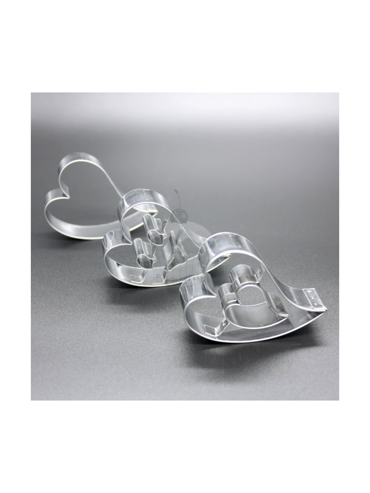 Stainless Steel Cookie Cutter - Valentine's Set I. (3 pcs)