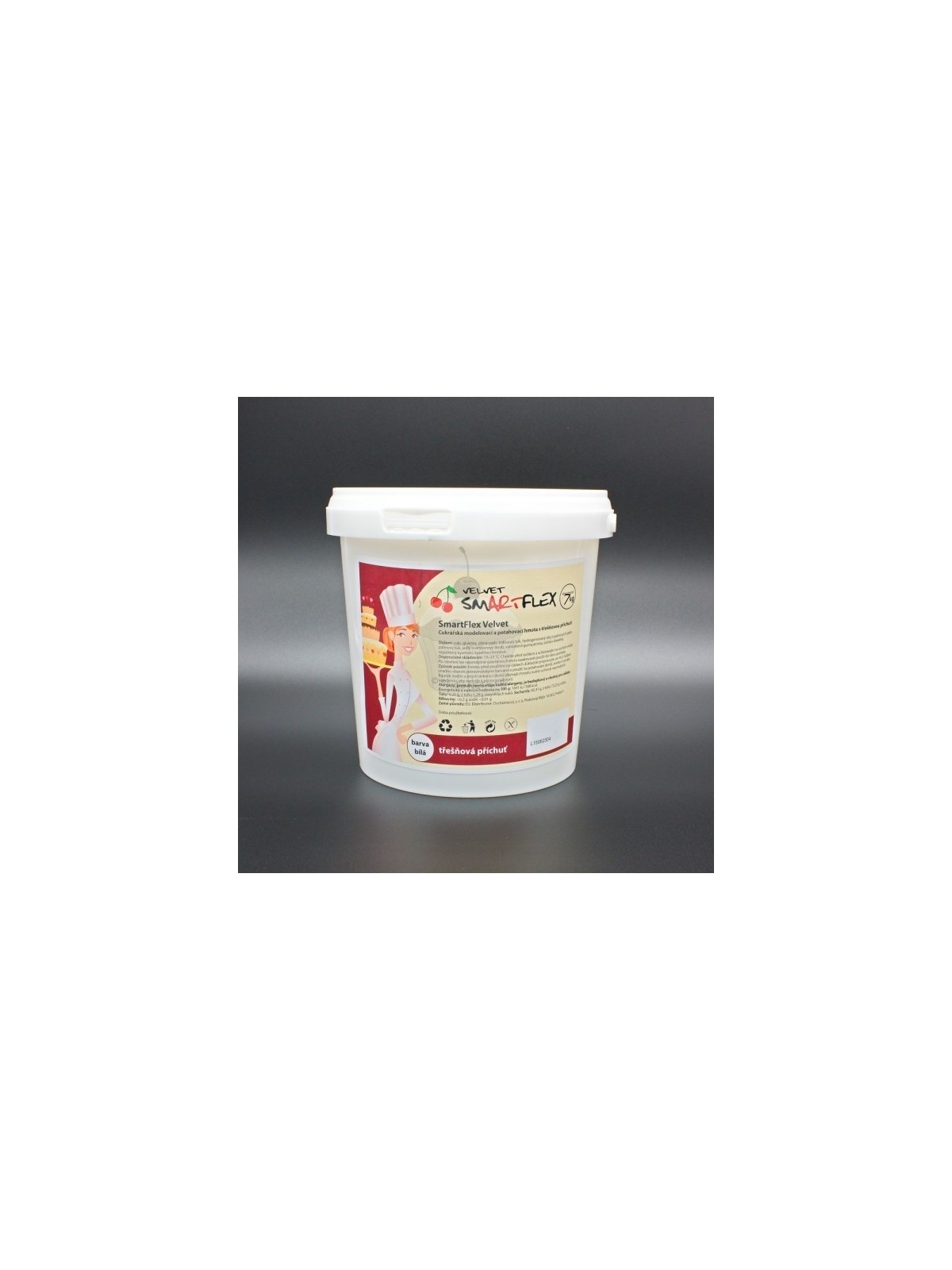 RABATT: Smartflex Velvet Kirsch 7kg - Ausrollfondant