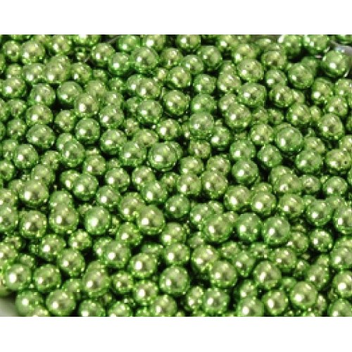 Sugar beads 6mm - green - 50g