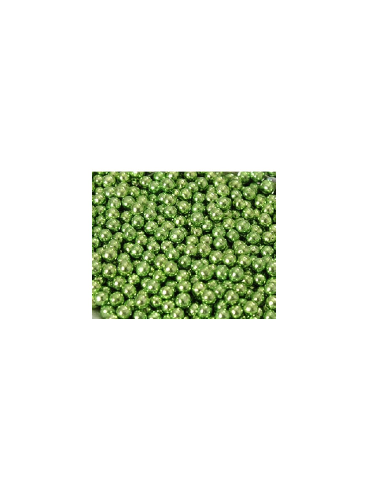 Sugar beads 6mm - green - 50g