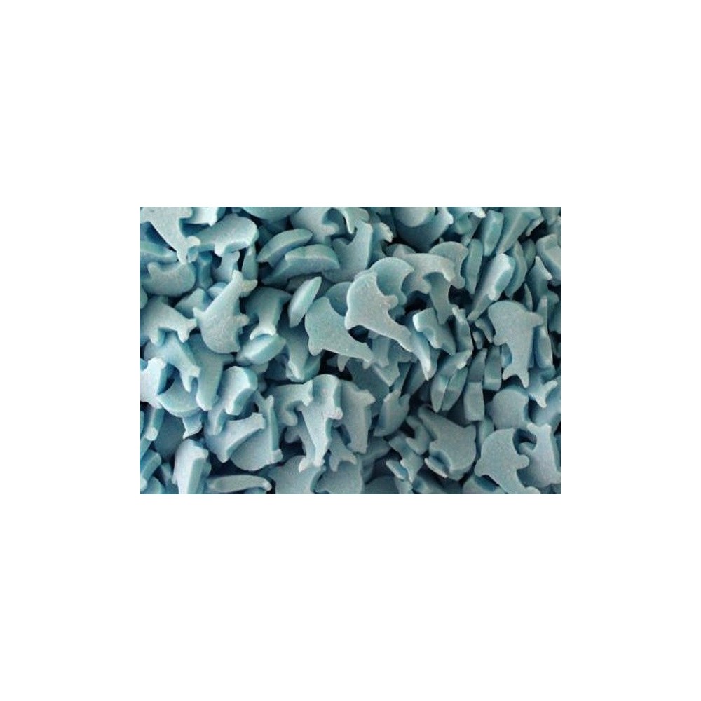 Cukrové zdobení - delfínek modrý  - 50g