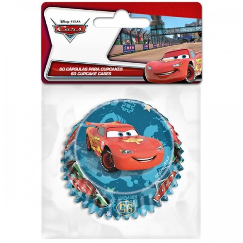 Stor Baking Cups - Cars 60stück